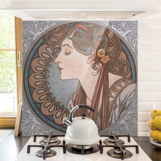 Kitchen Alfons Mucha - Helena