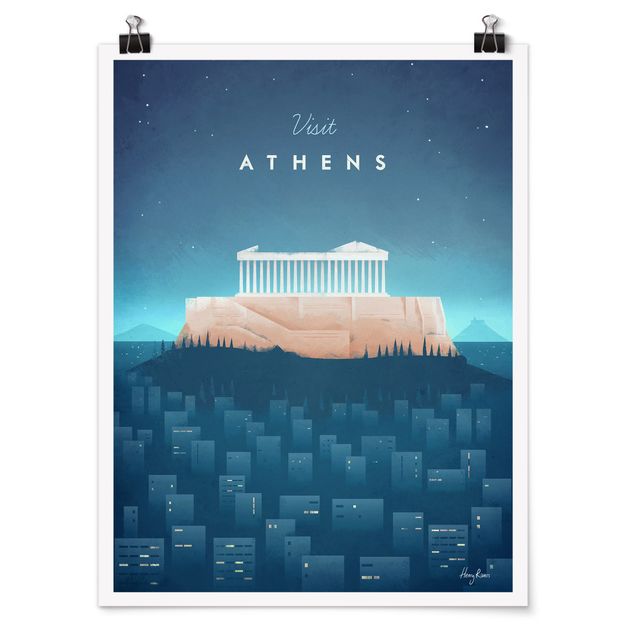 Vintage posters Travel Poster - Athens