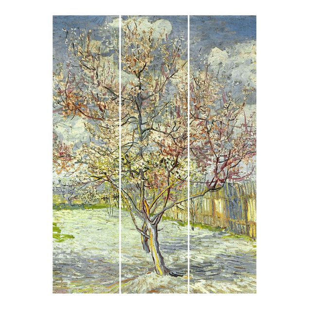 Impressionist art Vincent Van Gogh - Peach Blossom In The Garden