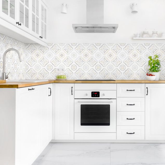 Kitchen splashback tiles Geometrical Tiles - Asti