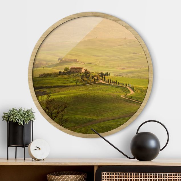 Landscape wall art Chianti Tuscany
