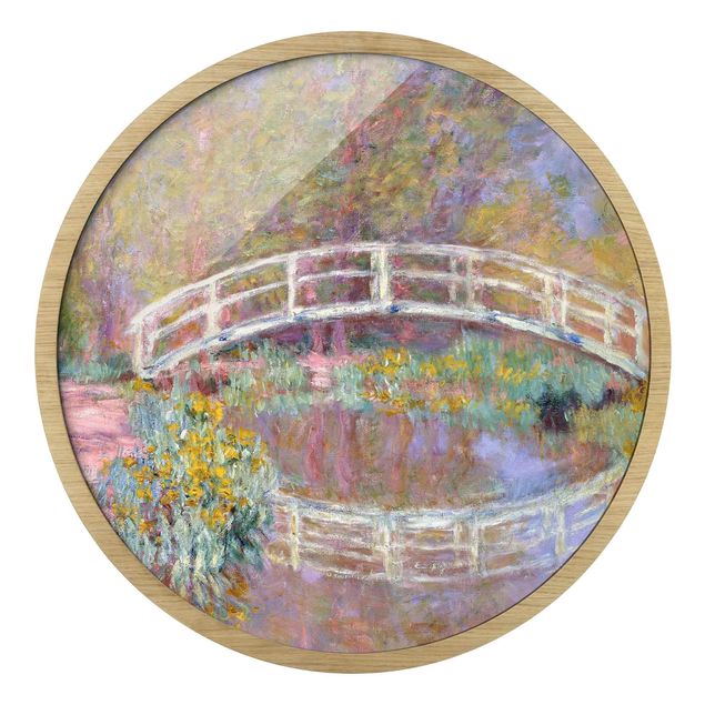 Art prints Claude Monet - Bridge Monet's Garden