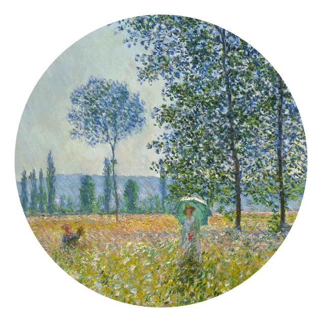 Wallpapers flower Claude Monet - Fields In Spring