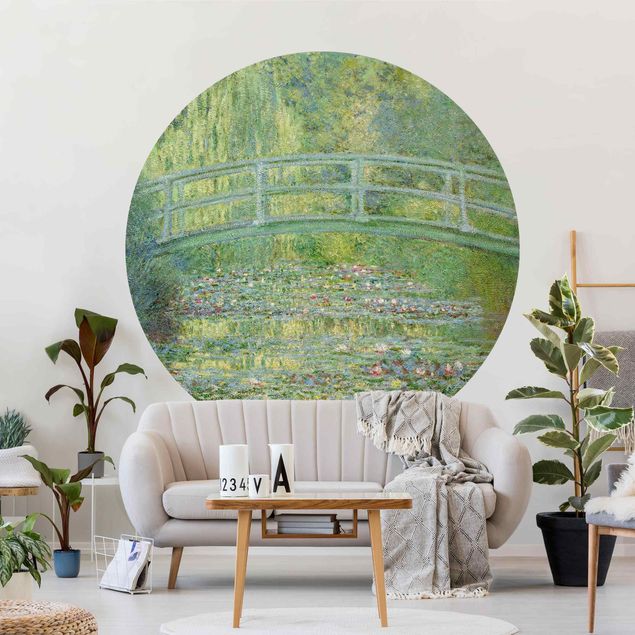 Wallpapers rose Claude Monet - Japanese Bridge