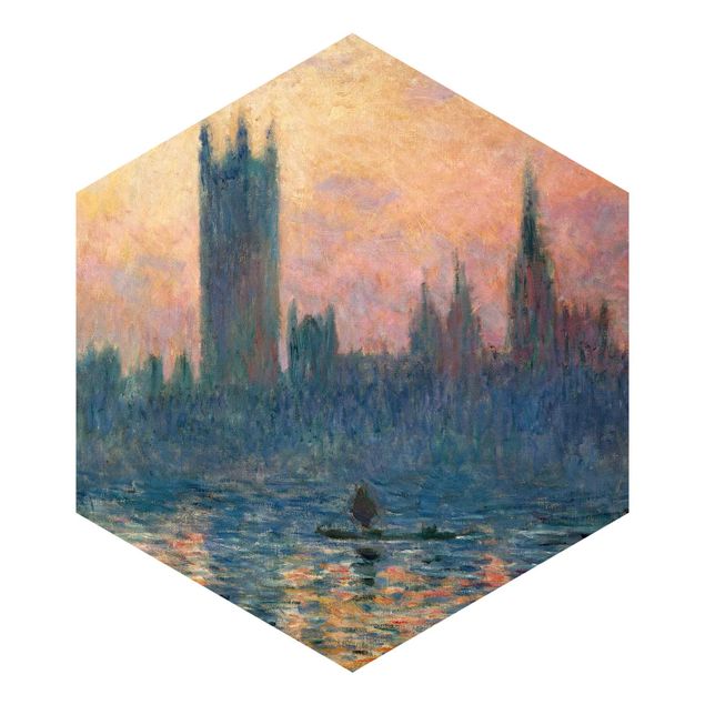 Wallpapers modern Claude Monet - London Sunset