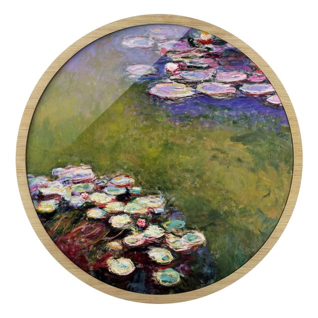 Modern art prints Claude Monet - Water Lilies