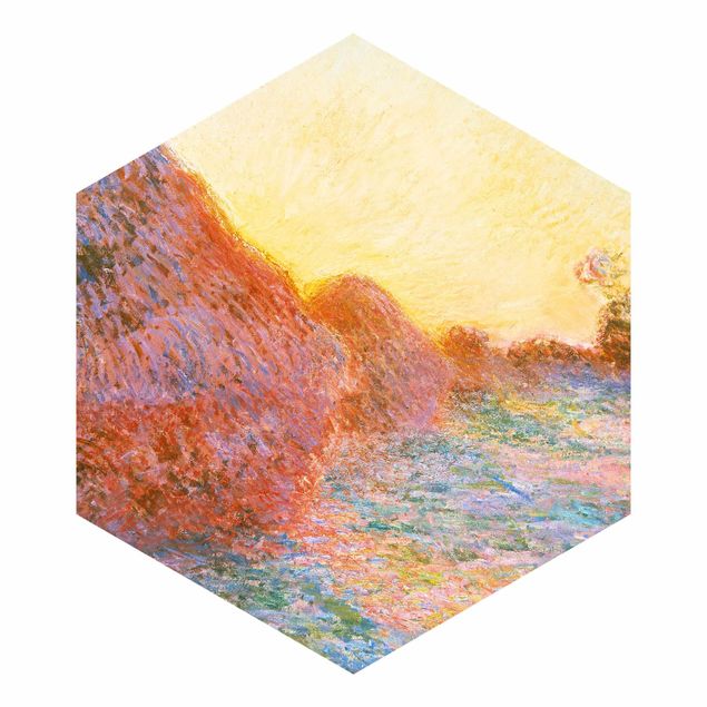 Wallpapers landscape Claude Monet - Straw Barn