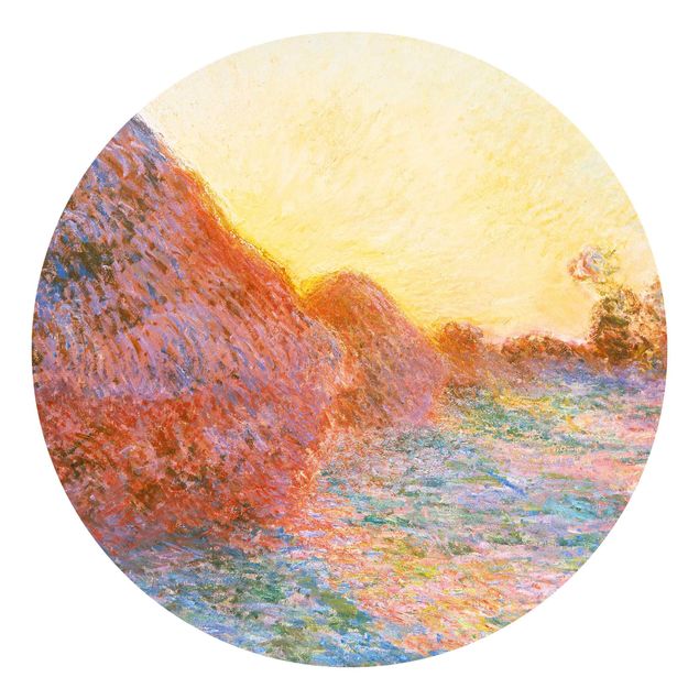 Art style Claude Monet - Haystack In Sunlight