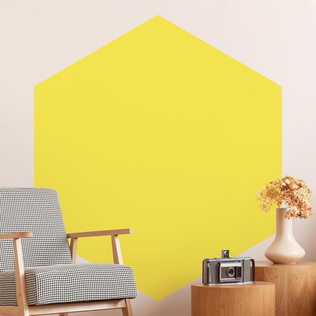Wallpapers modern Colour Lemon Yellow