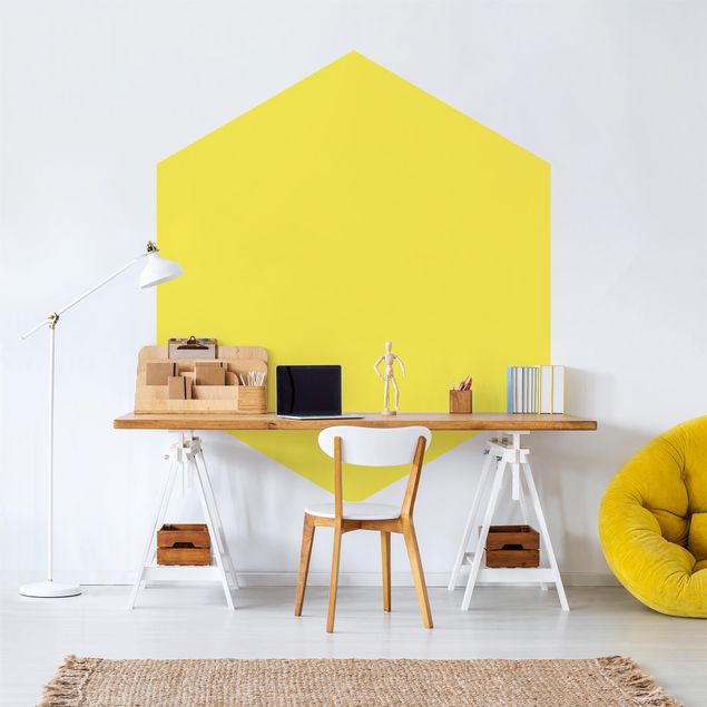Wallpapers plain Colour Lemon Yellow