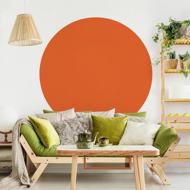 Contemporary wallpaper Colour Orange