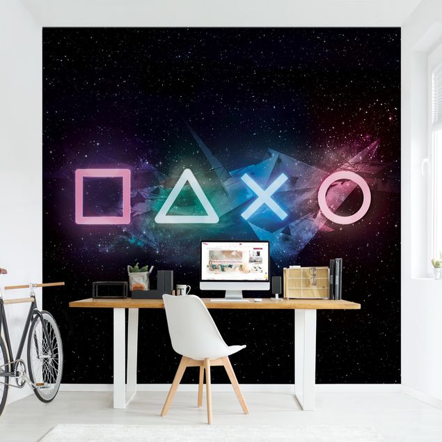 Self adhesive wallpapers Controller symbols in a distant galaxy