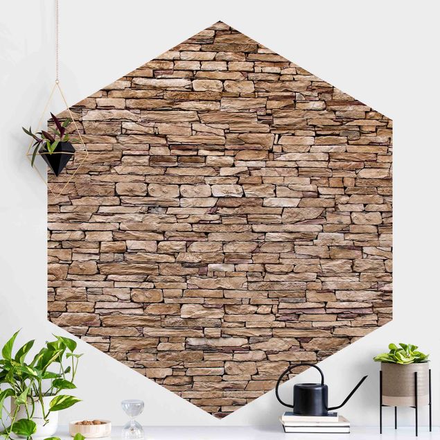Wallpapers natural stone Crete Stonewall