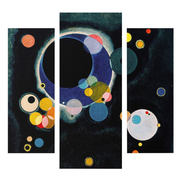 Canvas art Wassily Kandinsky - Sketch Circles