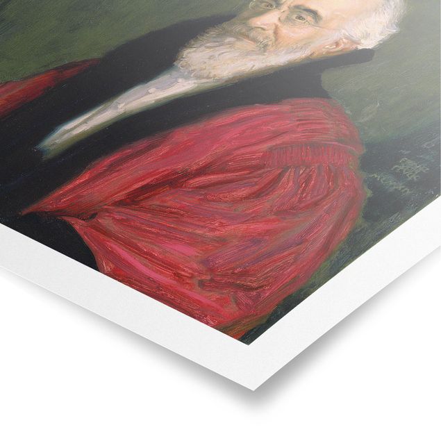 Art prints Franz von Stuck - Portrait of Lujo Brentano