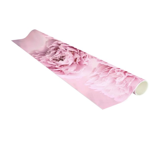 Modern rugs Pink Peonies