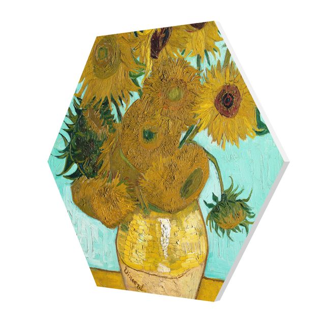 Sunflower poster Vincent van Gogh - Sunflowers
