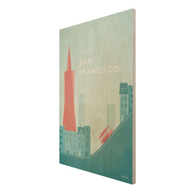 Henry Rivers Travel Poster - San Francisco