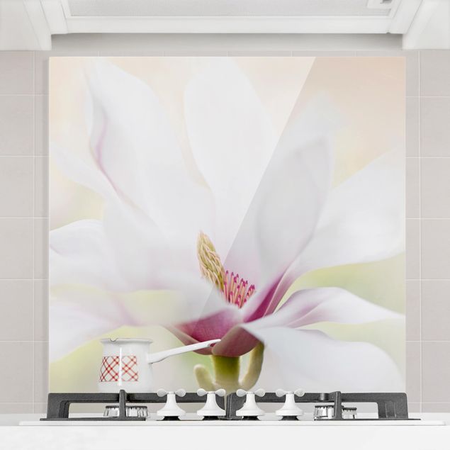 Kitchen Delicate Magnolia Blossom
