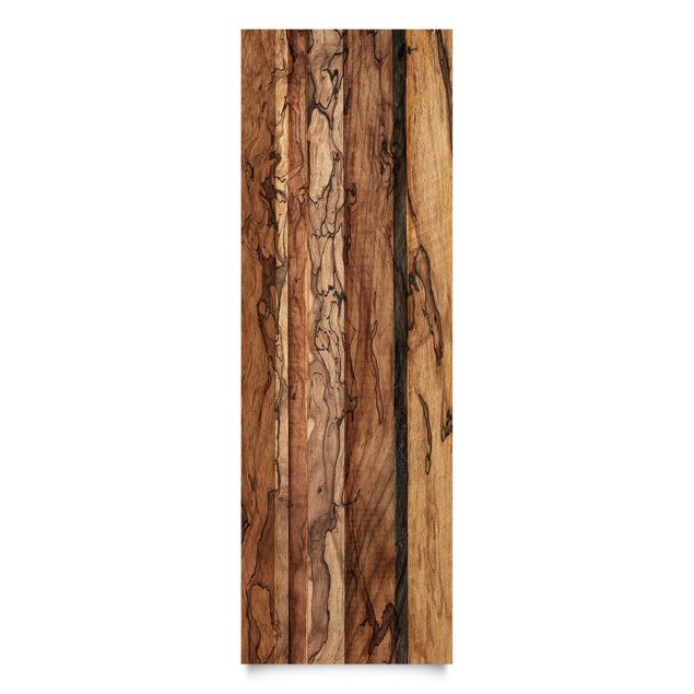 Self adhesive film Wooden Wall Flamed