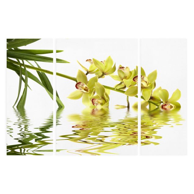 Flower print Elegant Orchid Waters