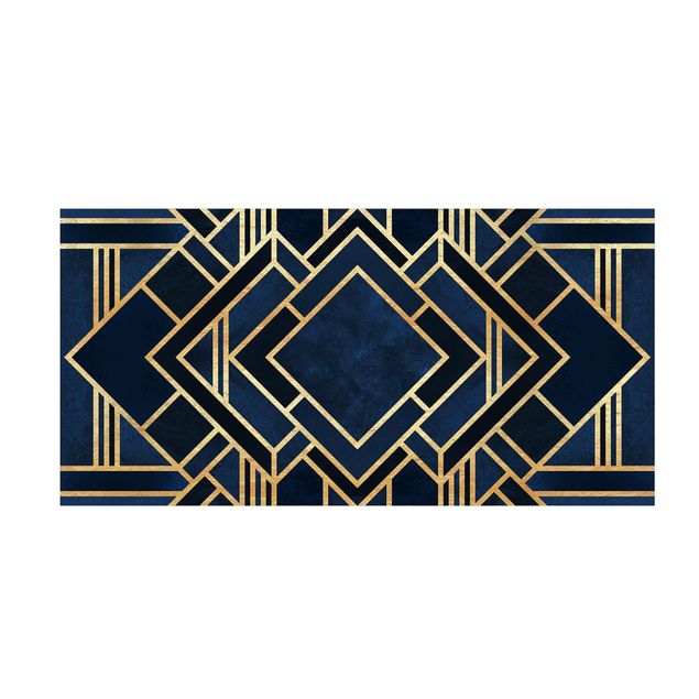 modern area rugs Art Deco Gold