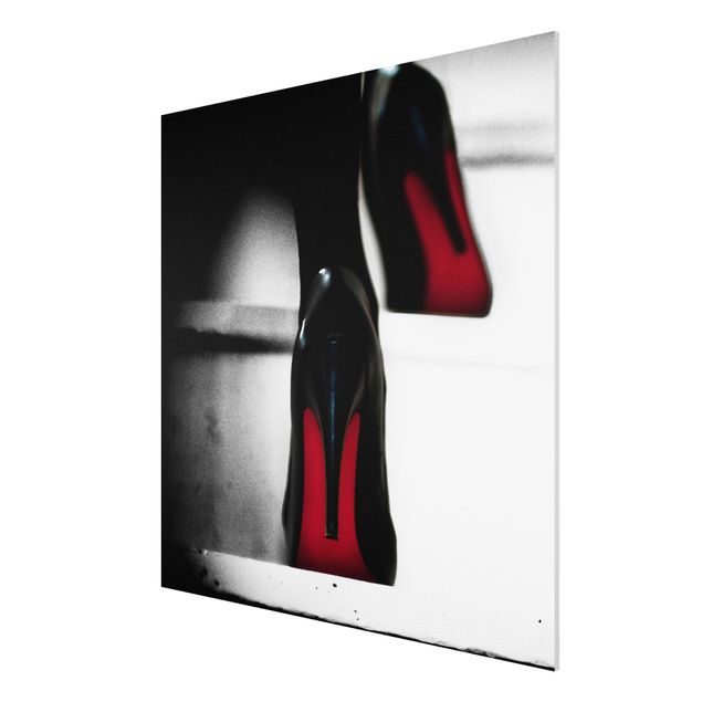 Framed portrait prints High Heels In Red