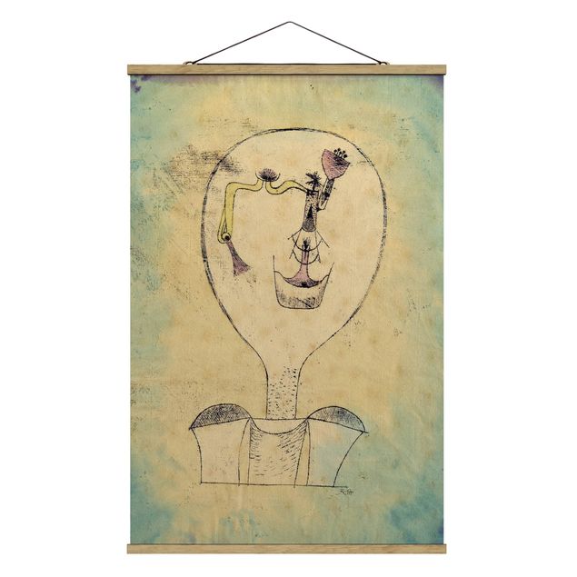 Prints abstract Paul Klee - The Bud of the Smile