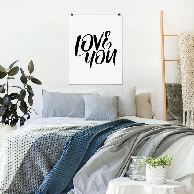 Prints quotes Love You