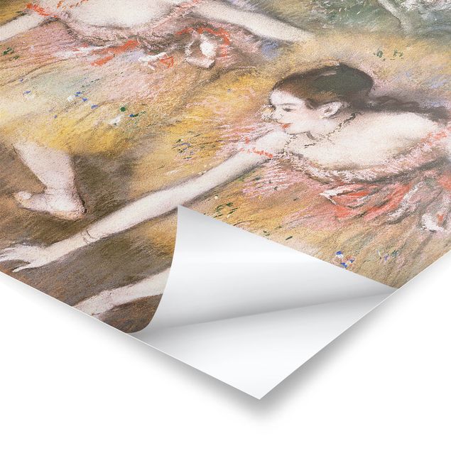Modern art prints Edgar Degas - Dancers Bending Down