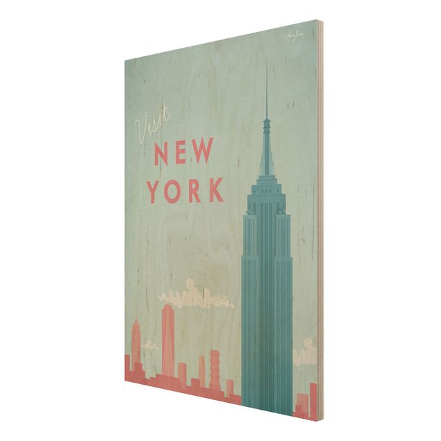 Henry Rivers Travel Poster - New York