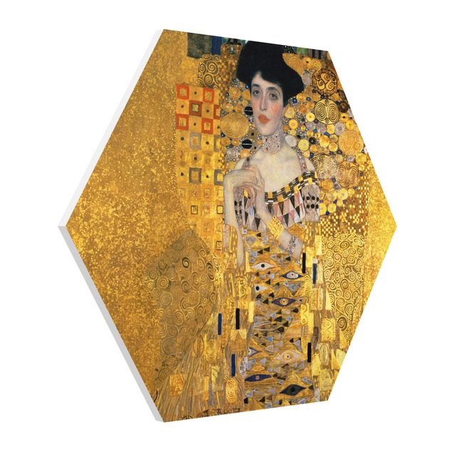Art posters Gustav Klimt - Portrait Of Adele Bloch-Bauer I