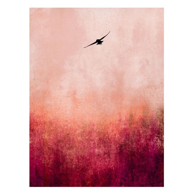 Prints landscape Bird In Sunset