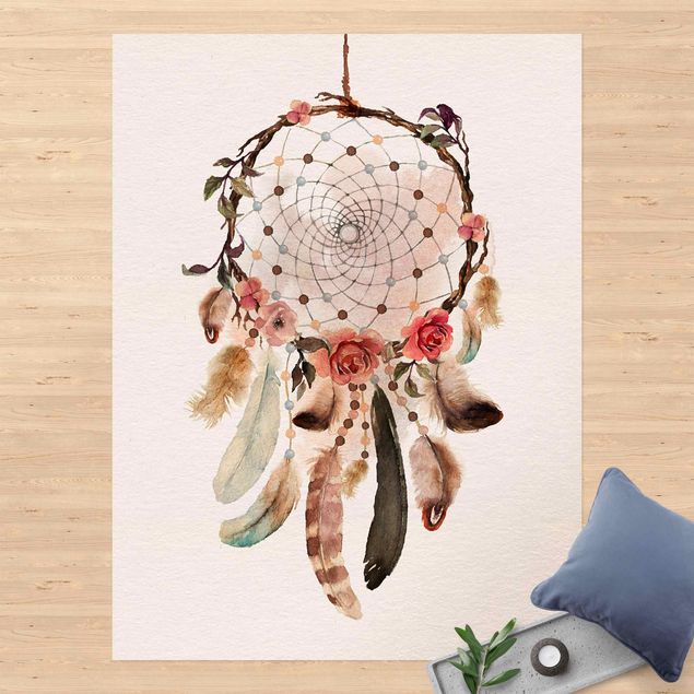 outdoor patio rugs Dreamcatcher With Beads