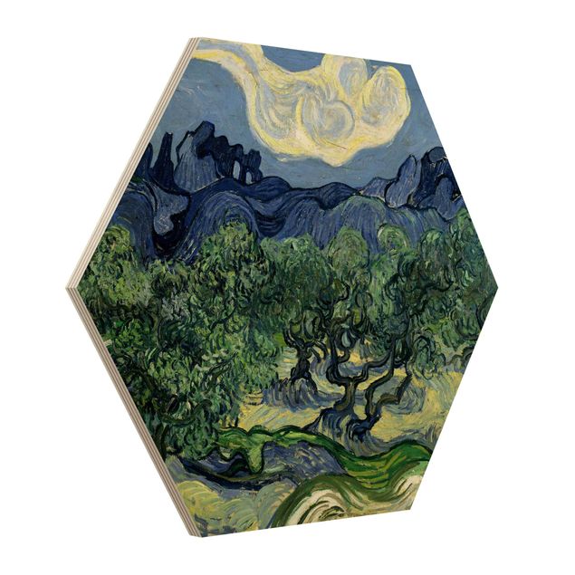 Post impressionism Vincent Van Gogh - Olive Trees