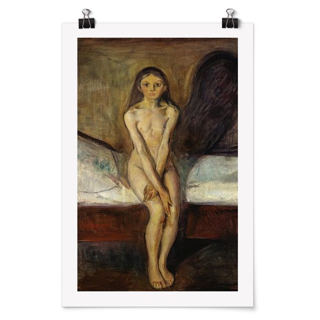 Art styles Edvard Munch - Puberty