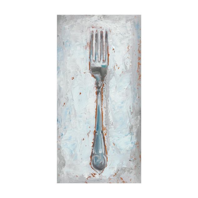 contemporary rugs Impressionistic Cutlery - Fork