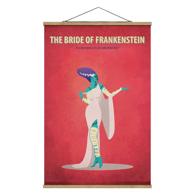 Prints portrait Film Poster The Bride Of Frankenstein II