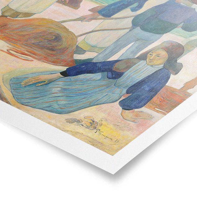 Art posters Paul Gauguin - The Kelp Gatherers (Ii)