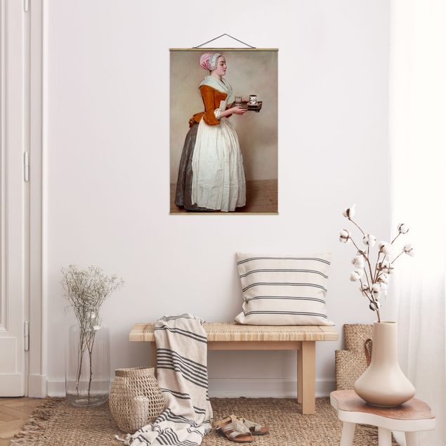 Art styles Jean Etienne Liotard - The Chocolate Girl