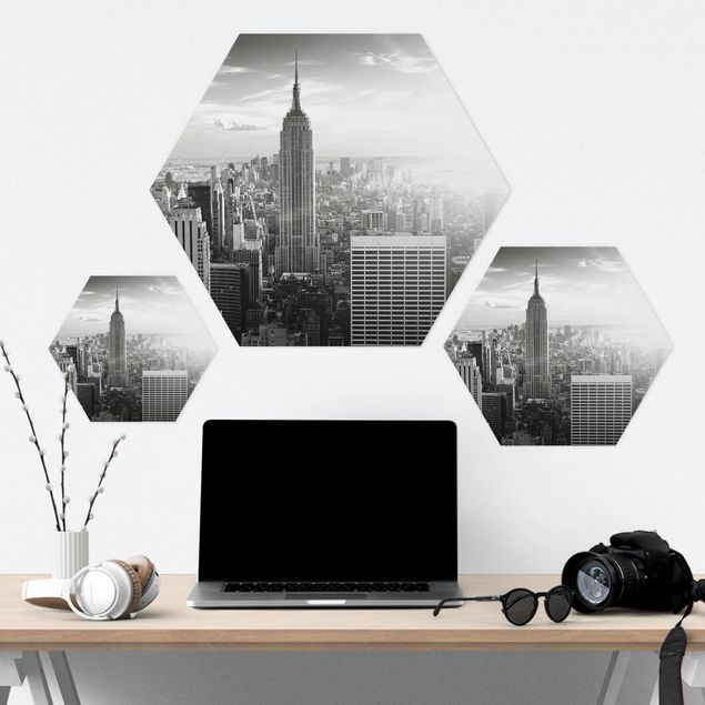 Forex hexagon - Manhattan Skyline