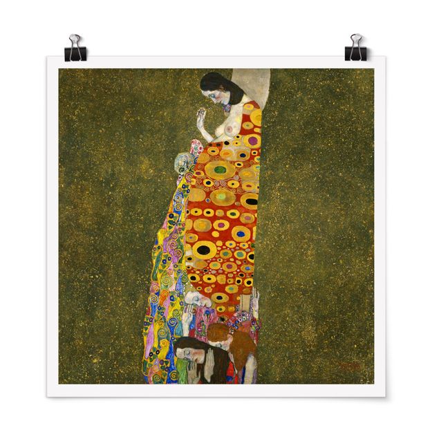 Art styles Gustav Klimt - Hope II