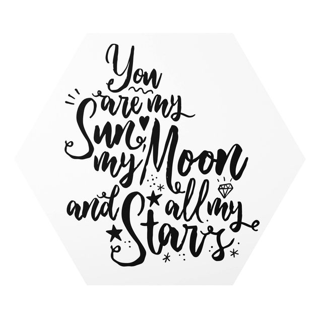 Forex prints You Are My Sun, My Moon And All My Stars