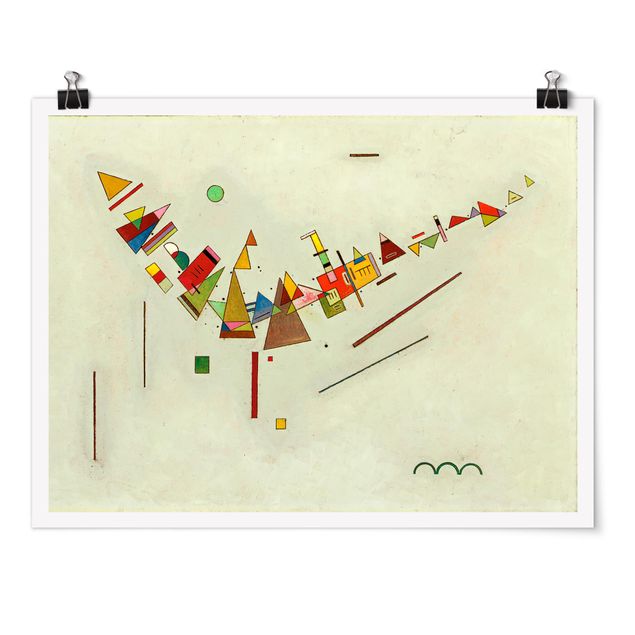 Canvas art Wassily Kandinsky - Angular Swing