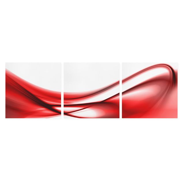 Canvas wall art Red Touch