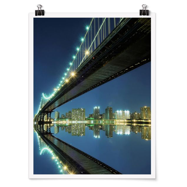 Architectural prints Abstract Manhattan Bridge