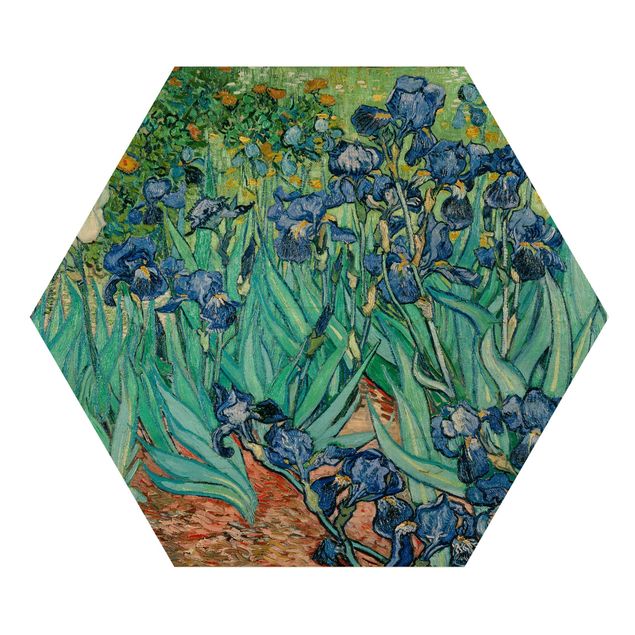Art style Vincent Van Gogh - Iris