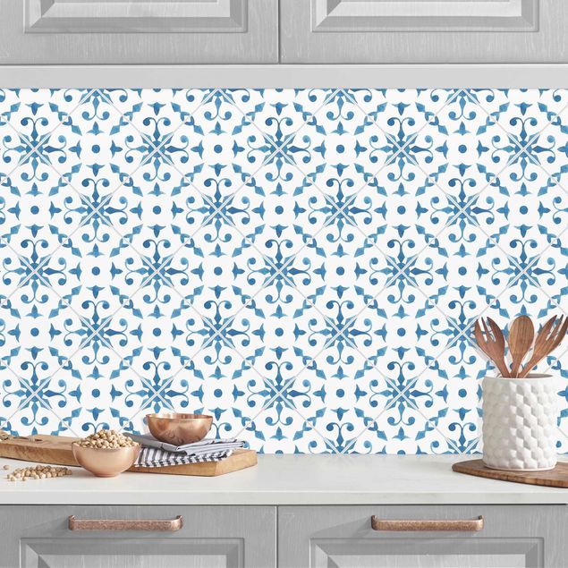Kitchen Watercolour Tiles - Tavira