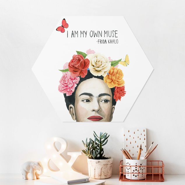 Quote wall art Frida's Thoughts - Muse