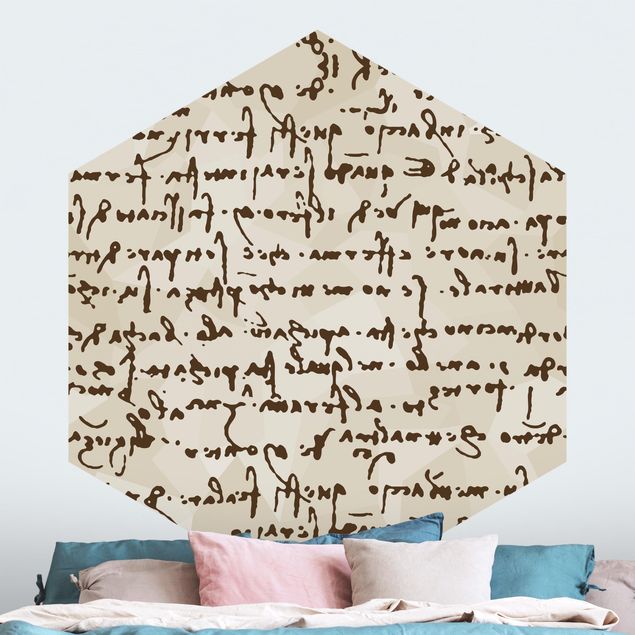 Wallpapers modern Da Vinci Manuscript